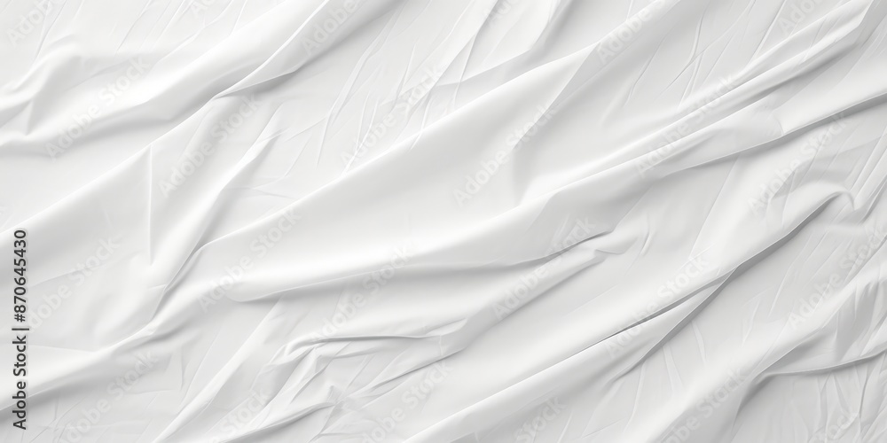 Obraz premium Abstract White Fabric Texture