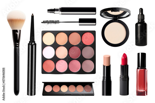 Cosmetic collection png cut out set