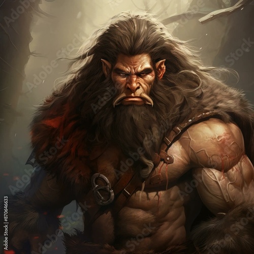 troll, earthshaker, fantasy, nature, fury, unleash, magic, adventure, creature, myth, epic, legend Fantasy RPG character 