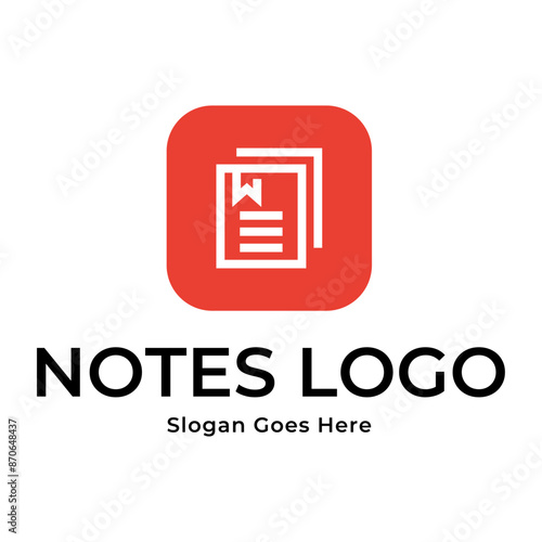 Wallpaper Mural notepad vector, icon or logo sign symbol illustration Torontodigital.ca