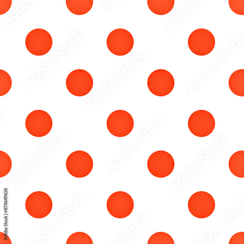 Polka dot simple seamless pattern background. Trendy round dot tile, repeat spot for textile