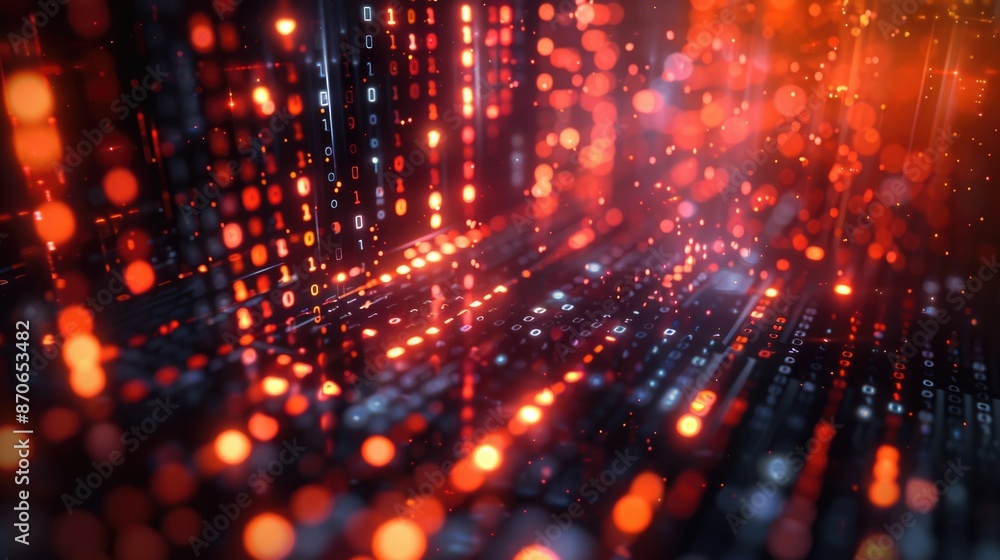 digital background. ai generated digital background. ai generated