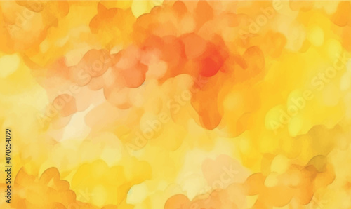 abstract watercolor background, shades of yellow, soft, textured pattern
