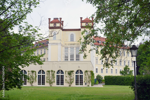 Historical palace in Lübbenau, Spreewald, Germany photo