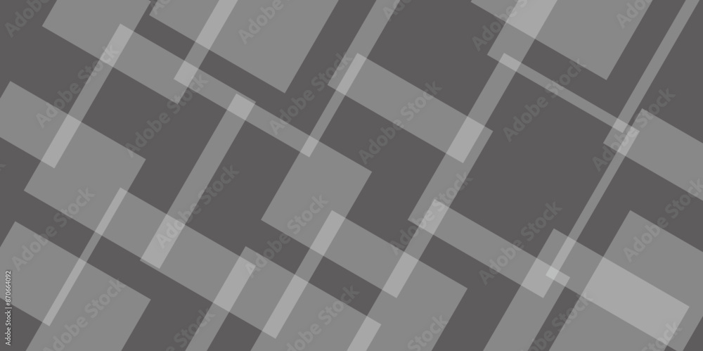 Obraz premium Light Silver, Gray vector geometric simple minimalistic background. black and white ancient tile. abstract pixel art design wallpaper. Geometric pattern. Abstract triangle background with . 
