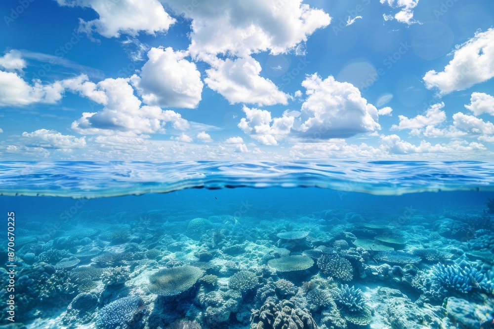 Underwater Coral Reef: Serene Beauty Below the Surface Underwater Coral Reef: Serene Beauty Below the Surface