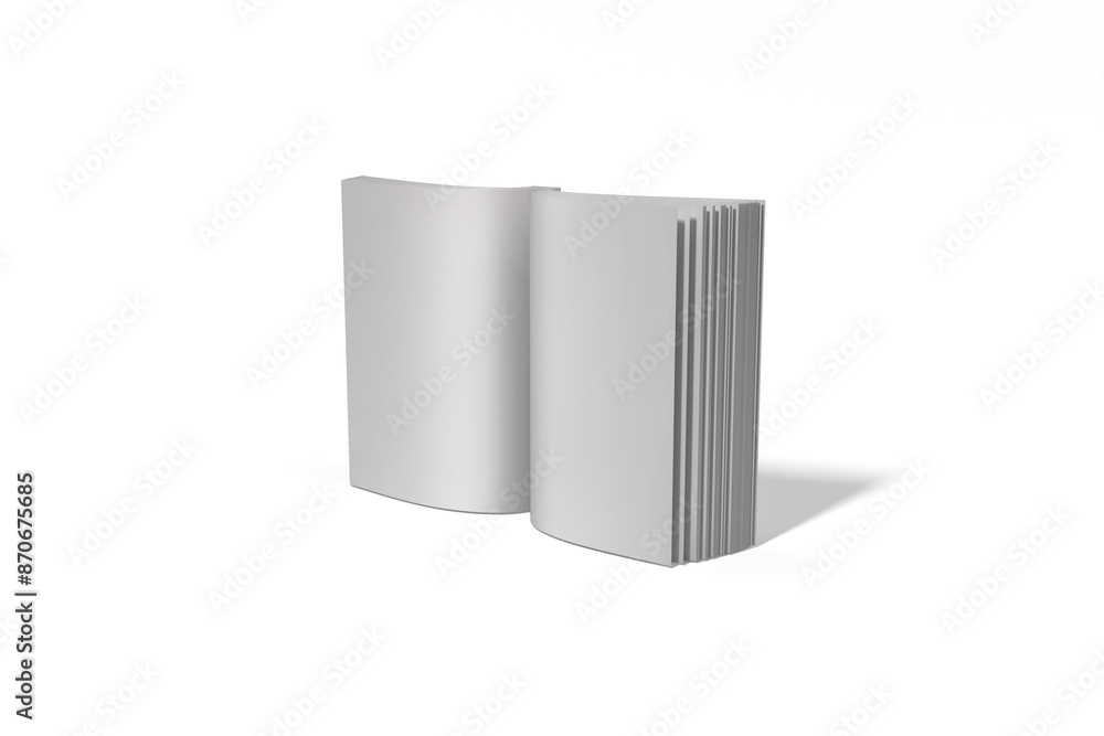 3D rendering magazine and book cover for the best presentation of your product mockups 3D rendering magazine and book cover for the best presentation of your product mockups