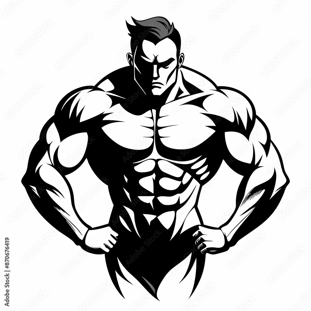 Fototapeta premium men body