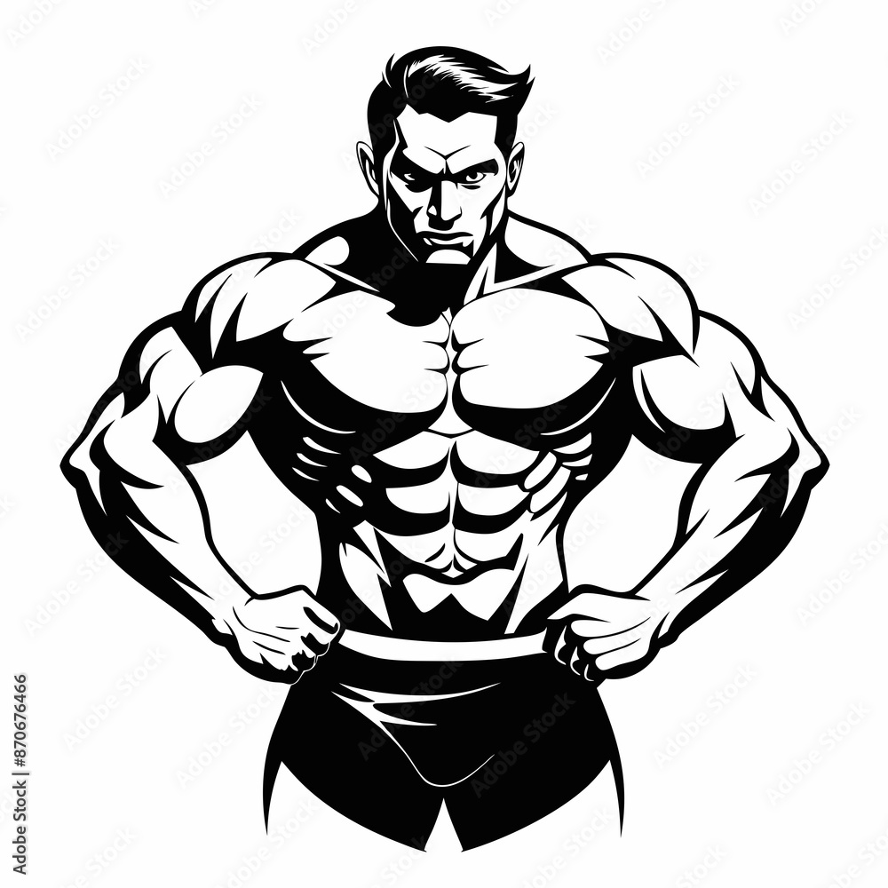 Fototapeta premium men body