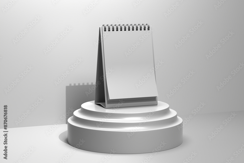 3D rendering calendar for the best presentation of your product mockups 3D rendering calendar for the best presentation of your product mockups
