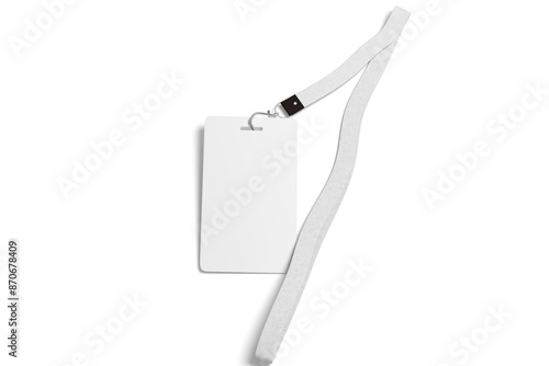 3D rendering Business and ID card  for the best presentation of your product mockups