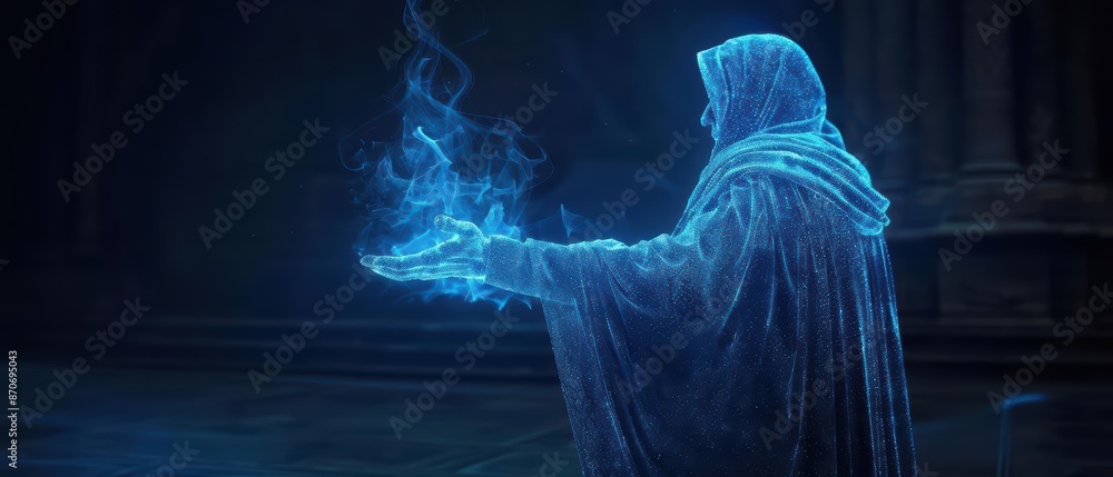 Holographic magic shows bring legendary sorcerers to life Holographic magic shows bring legendary sorcerers to life