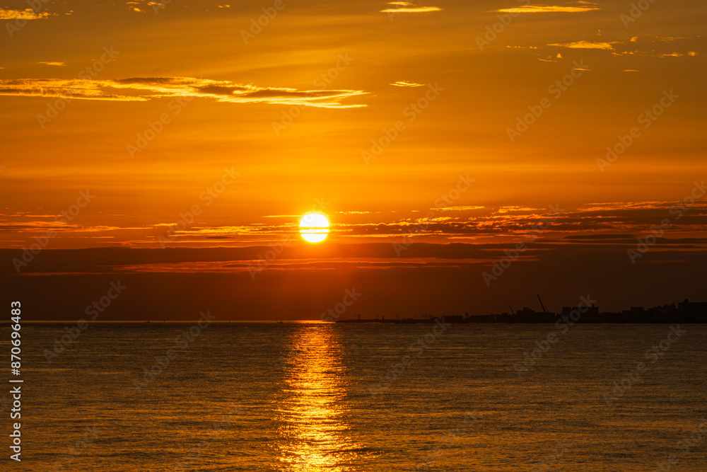 夕陽 夕陽