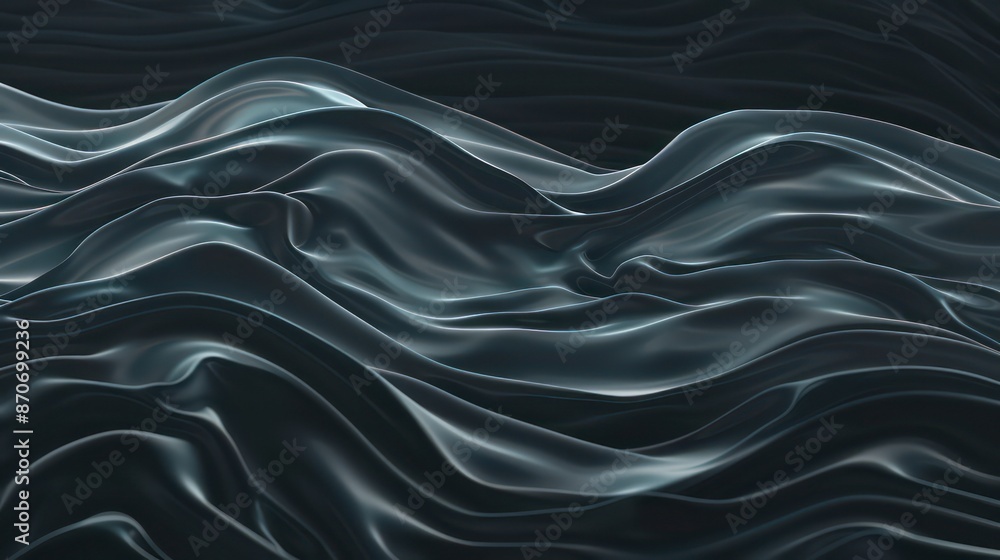 vibrant dark blue backdrop showcases smooth, flowing waves that mimic the luxurious feel of satin, inviting a sense of calm and elegance vibrant dark blue backdrop showcases smooth, flowing waves that mimic the luxurious feel of satin, inviting a sense of calm and elegance