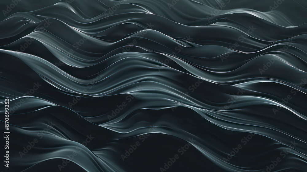 vibrant dark blue backdrop showcases smooth, flowing waves that mimic the luxurious feel of satin, inviting a sense of calm and elegance vibrant dark blue backdrop showcases smooth, flowing waves that mimic the luxurious feel of satin, inviting a sense of calm and elegance