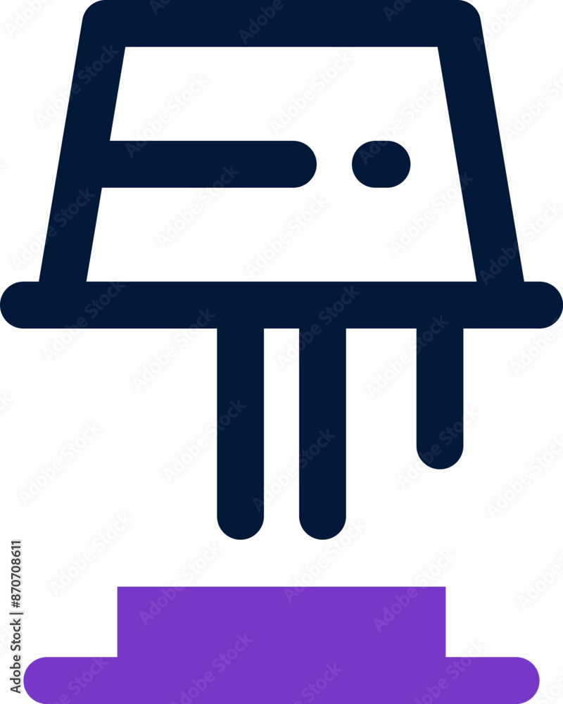 table lamp icon. vector dual tone icon for your website, mobile, presentation, and logo design. table lamp icon. vector dual tone icon for your website, mobile, presentation, and logo design.