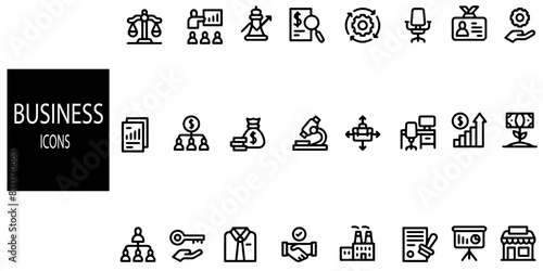 Barista simple concept 36 icons set. Contains such coffee,reastaurent,business,breakfast.Vector illustration.