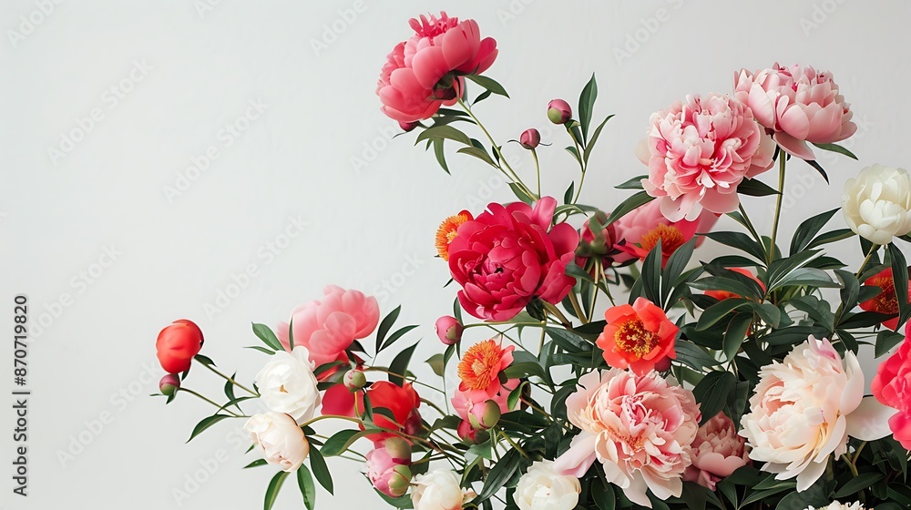 Fototapeta premium Peonies in Bloom