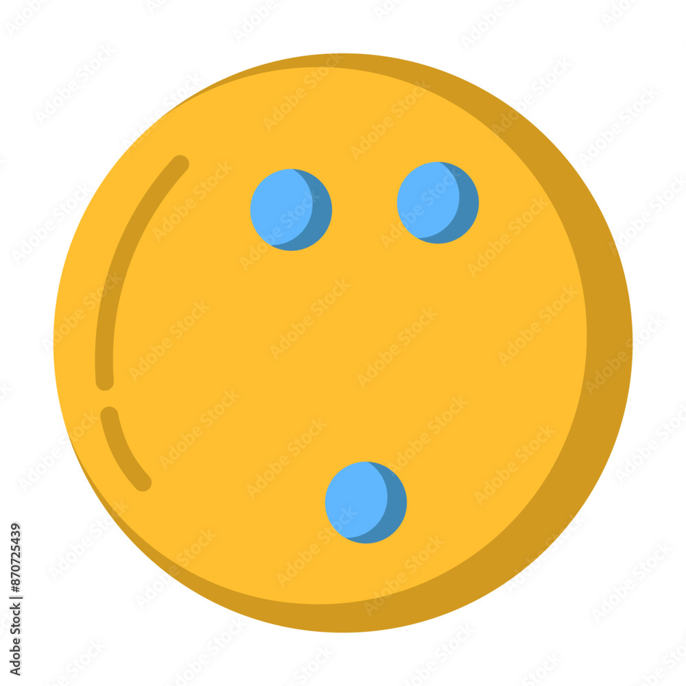 Fototapeta premium Bowling Ball Icon