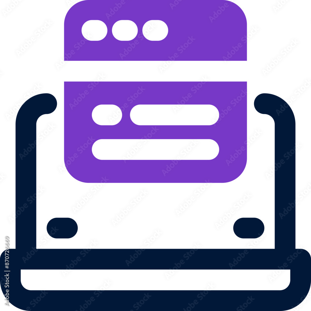 software icon. vector dual tone icon for your website, mobile, presentation, and logo design. software icon. vector dual tone icon for your website, mobile, presentation, and logo design.