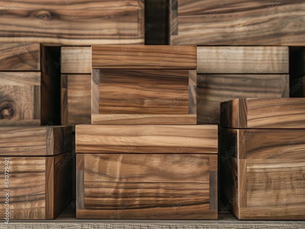 Carpenter making custom wooden jewelry boxes, with velvet lining and intricate details, showcasing fine woodworking Carpenter making custom wooden jewelry boxes, with velvet lining and intricate details, showcasing fine woodworking