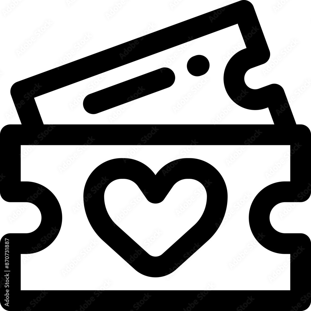 ticket icon. vector line icon for your website, mobile, presentation, and logo design. ticket icon. vector line icon for your website, mobile, presentation, and logo design.