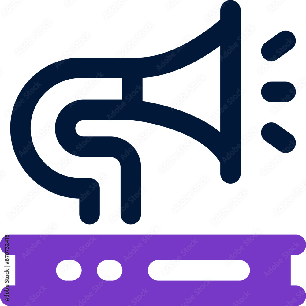 gramophone icon. vector dual tone icon for your website, mobile, presentation, and logo design. gramophone icon. vector dual tone icon for your website, mobile, presentation, and logo design.