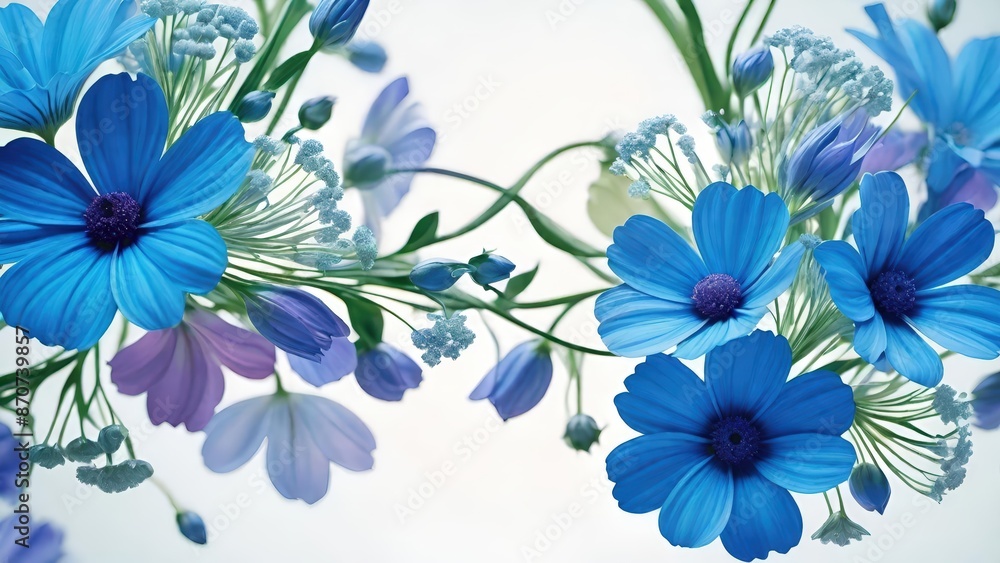 Floral Reflection Art Floral Reflection Art