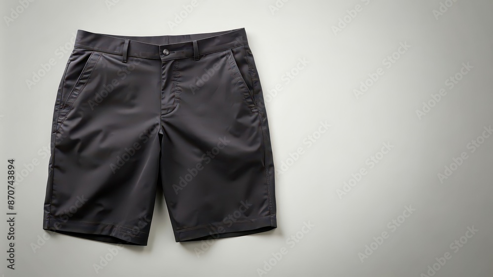 Lightweight black shorts ideal for summer with front view , fashion, clothing, outdoors, casual, comfortable, style Lightweight black shorts ideal for summer with front view , fashion, clothing, outdoors, casual, comfortable, style