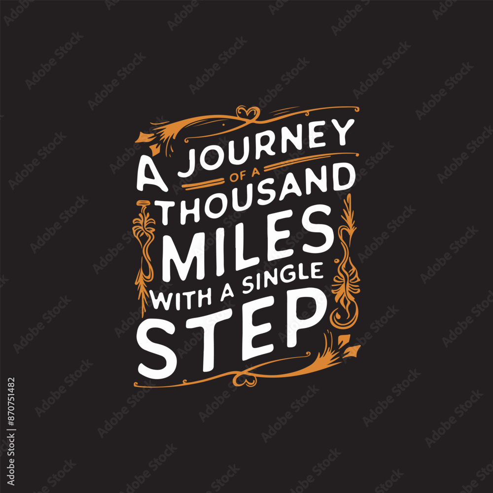 Obraz premium Motivational quotes t-shirt design