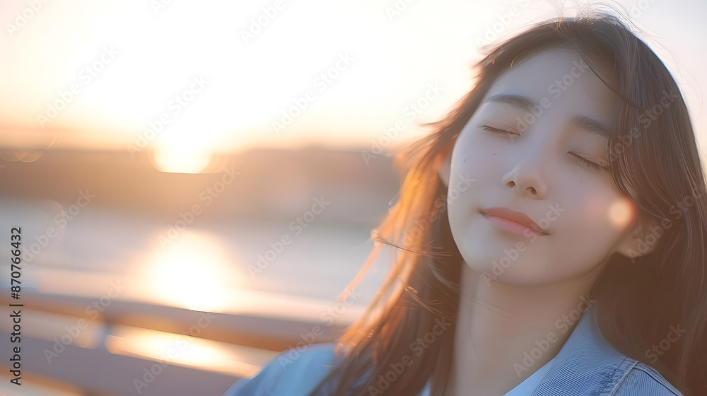 清楚できれいな女性のお顔 清楚できれいな女性のお顔
