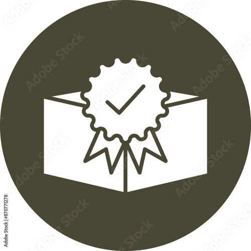Best Product  Glyph Circle Icon