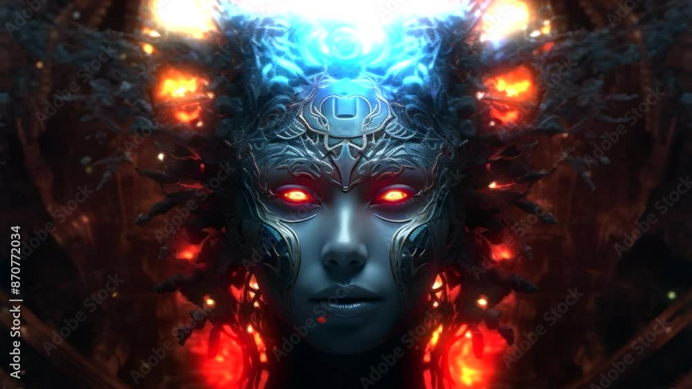 Goddess of Knowledge 4K AI Animation Goddess of Knowledge 4K AI Animation