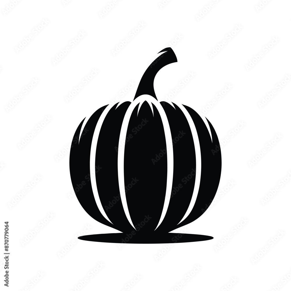 High-Quality Black and White Pumpkin Vector Illustration for Halloween - Stylized Pumpkin Clipart for Fall Decorations, Harvest Themes, and Seasonal Graphics High-Quality Black and White Pumpkin Vector Illustration for Halloween - Stylized Pumpkin Clipart for Fall Decorations, Harvest Themes, and Seasonal Graphics