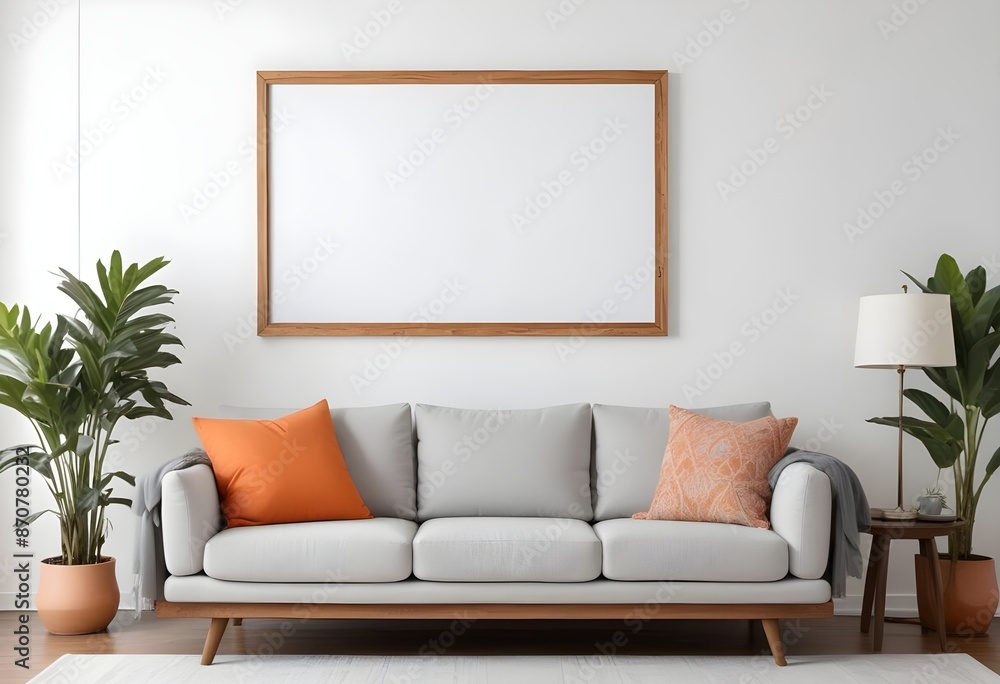 Frame mockup, ISO A paper size. Bedroom poster mockup. Modern interior design. Living room Interior mockup with house background. 3D render Frame mockup, ISO A paper size. Bedroom poster mockup. Modern interior design. Living room Interior mockup with house background. 3D render