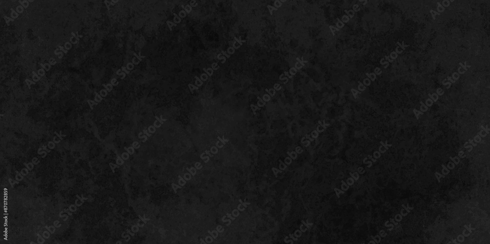 Fototapeta premium Black texture chalk board and black board background. stone concrete texture grunge backdrop background anthracite panorama. Panorama dark grey black slate background or texture