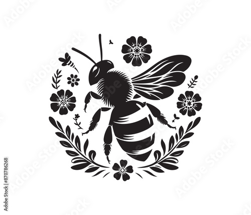bee clipart vector design,awesome hiking svg,high resolution printable hiking atwork