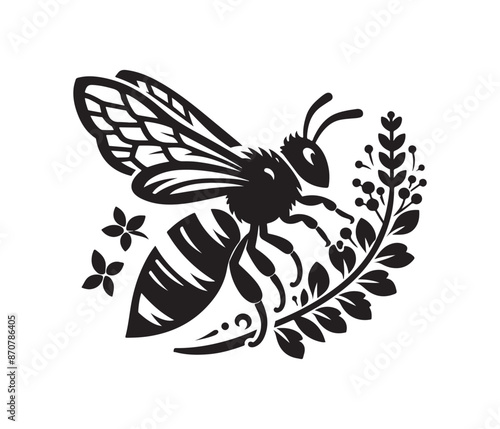 bee clipart vector design,awesome hiking svg,high resolution printable hiking atwork photo