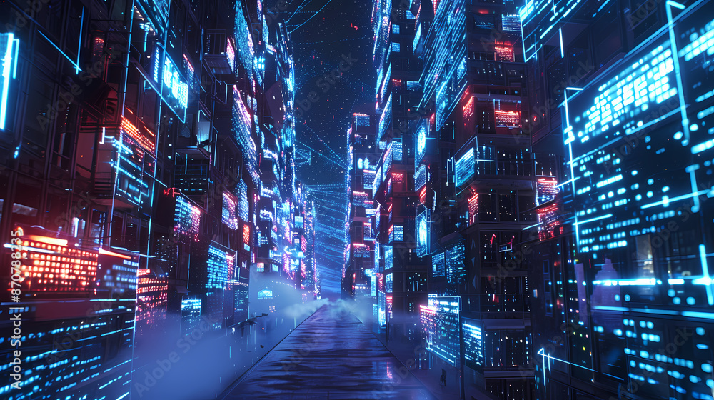 Isometric smart city design concept. Business center with skyscrapers and intelligent buildings,IOT for the internet of things Isometric smart city design concept. Business center with skyscrapers and intelligent buildings,IOT for the internet of things
