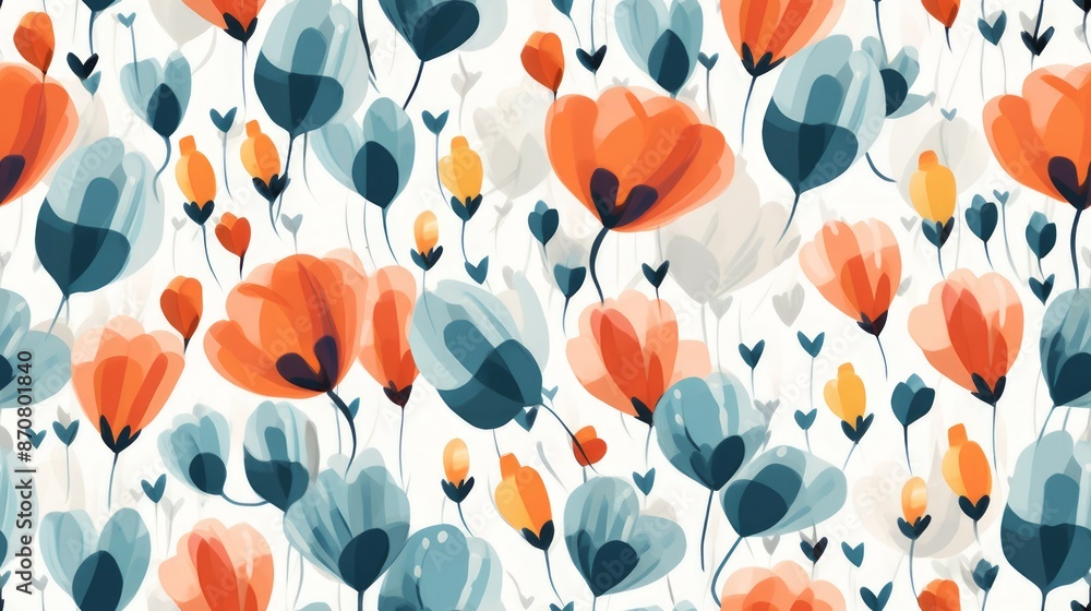 This background with a beautiful Balloon flower pattern in red and blue creates a soothing and alluring atmosphere, adding a touch of heart-warming beauty. This background with a beautiful Balloon flower pattern in red and blue creates a soothing and alluring atmosphere, adding a touch of heart-warming beauty.