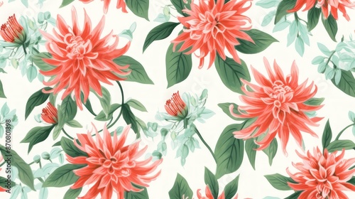 Wallpaper Mural With the beauty of the pink Bee Balm flower pattern, this background presents an atmosphere full of soft and romantic charm, creating a heartfelt beauty. Torontodigital.ca