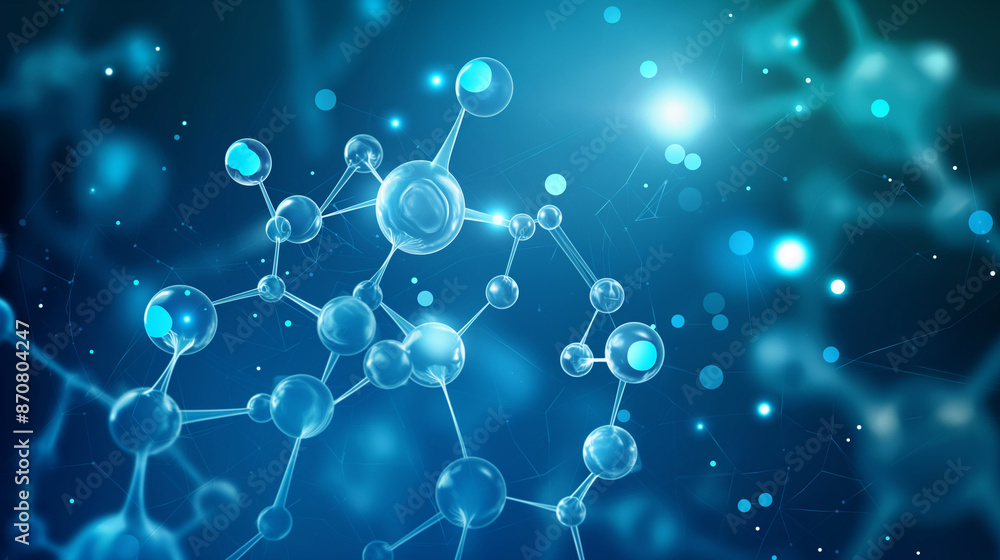 DNA on isolate background DNA on isolate background