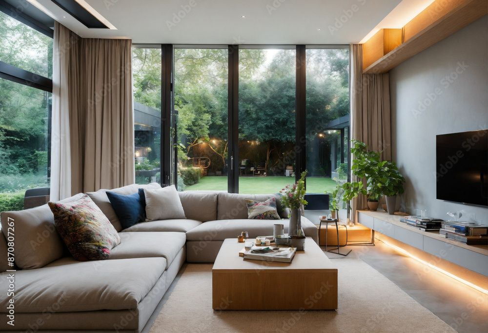 Fototapeta premium modern living room