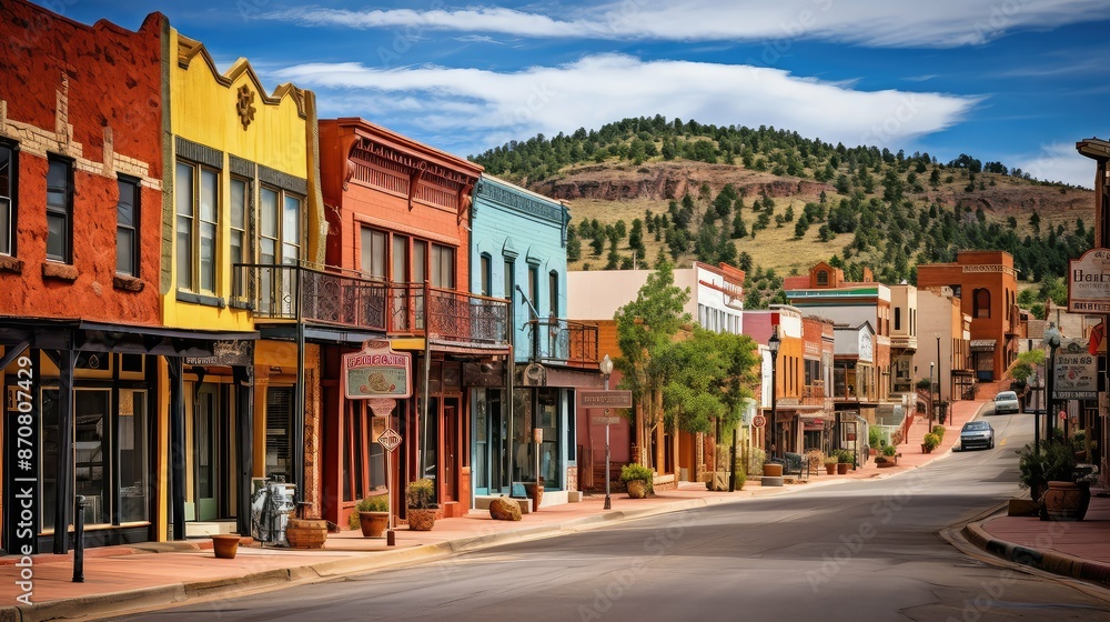 Fototapeta premium adobe silver city new mexico