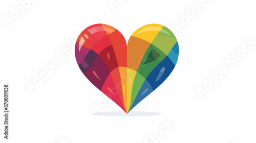 Free Download Gay LGBT rainbow love greeting card. Rainbow - GFXLoad