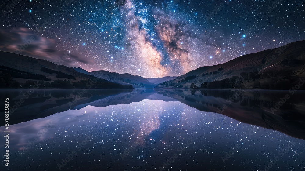 Fototapeta premium reflection star arch