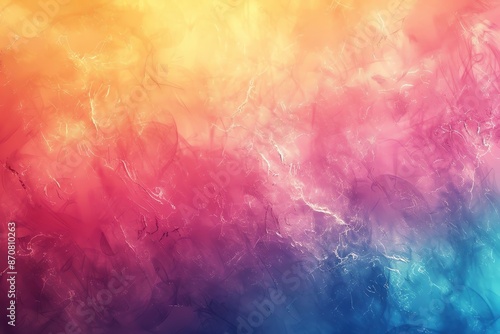 Abstract colorful watercolor background with vibrant hues of red, orange, yellow, blue, and purple.