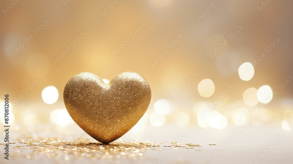 Fototapeta premium dreamy gold stars glitter