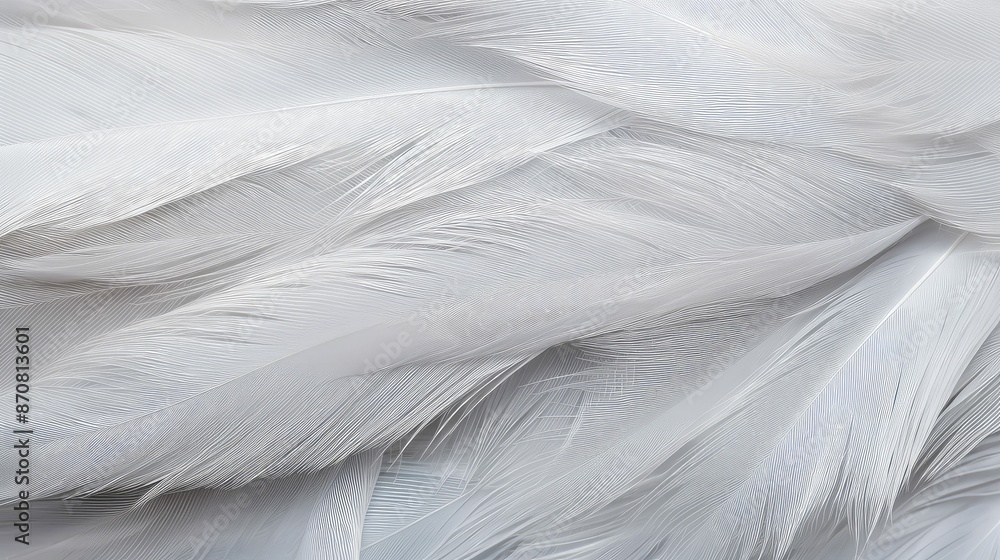 Obraz premium wispy soft gray texture