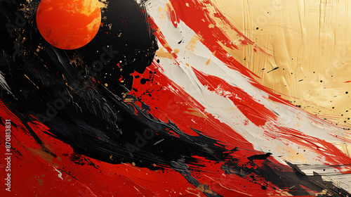 Wallpaper Mural Painting abstract in grungy style. Grunge background Torontodigital.ca